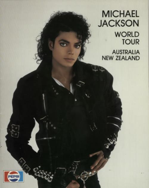 ミュージシャン Michael Jackson Michael Jackson World Tour '87 - Australia & New Zealand